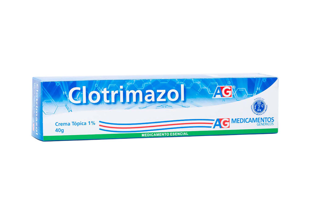 Clotrimazol En Crema 1 % Caja Con Tubo Con 40 g