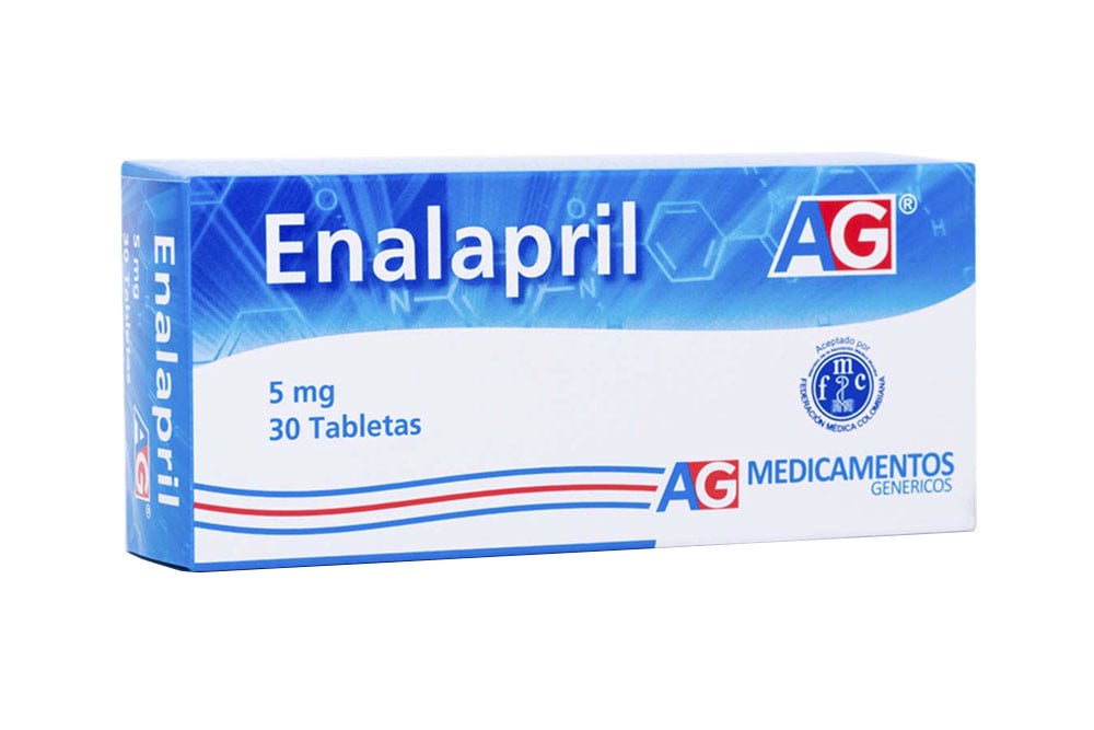 Enalaprin 5 mg Caja Con 30 Tabletas – American Generics