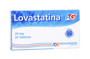 Lovastatina 20 mg Caja Con...