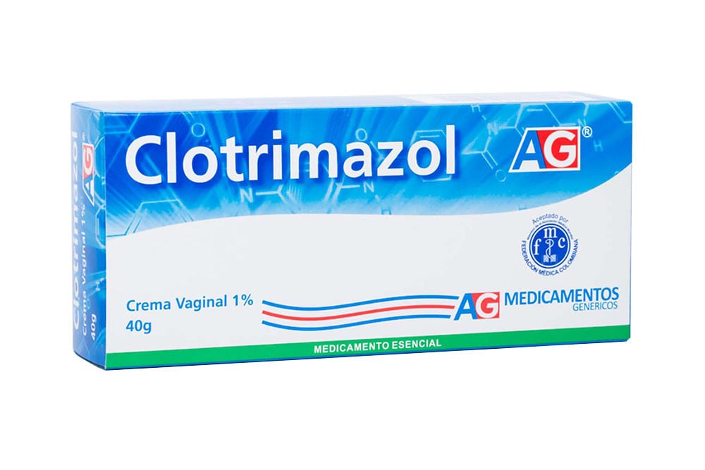 Clotrimazol Crema Vaginal 1 % Caja Con Tubo Con 40 g