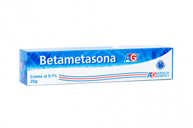 Betametasona Crema 0,1% Caja Con Tubo Con 20 g