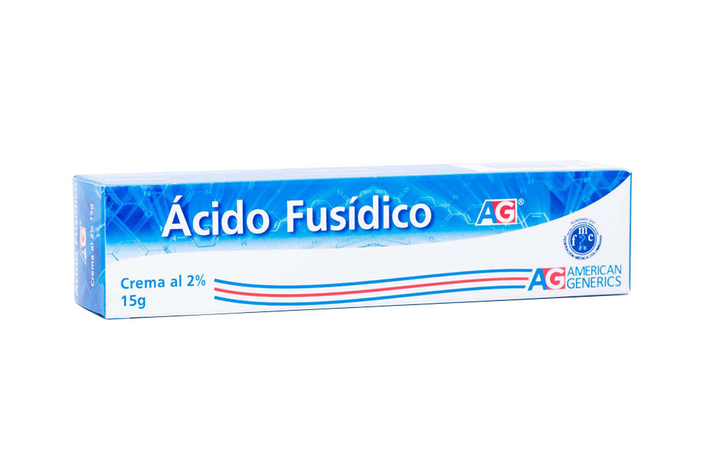 Ácido Fusídico 2 % Crema Caja Con Tubo Con 15 g 