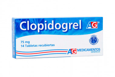 Clopidogrel 75 mg Caja Con...