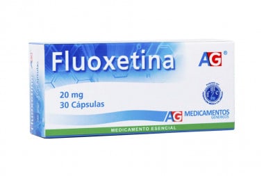 fluoxetina 20 mg caja con 30 cápsulas