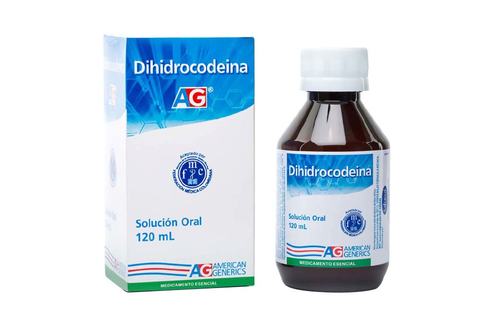 Dihidrocodeina Solución Oral Caja Con Frasco Con 120 mL
