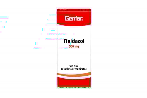 Tinidazol Genfar 500 Mg...