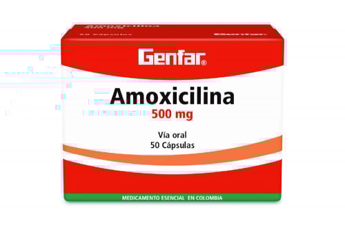 Amoxicilina 500 Mg Caja Con...