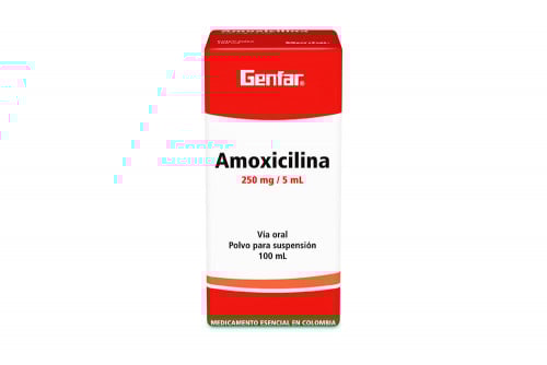 Amoxicilina 250 Mg / 5 Ml...