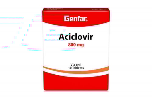 Aciclovir 800 Mg Caja Con...