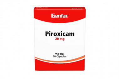 Piroxicam Genfar 20 mg Caja...