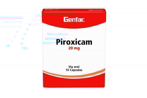 Piroxicam Genfar 20 Mg Caja...