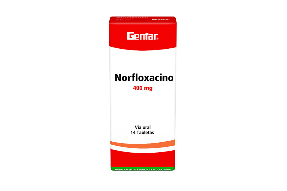 Comprar En Droguerias Cafam Norfloxacino 400 Mg Caja 14 Tabletas