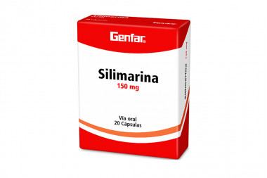 Silimarina 150 mg Caja Con 20 Cápsulas