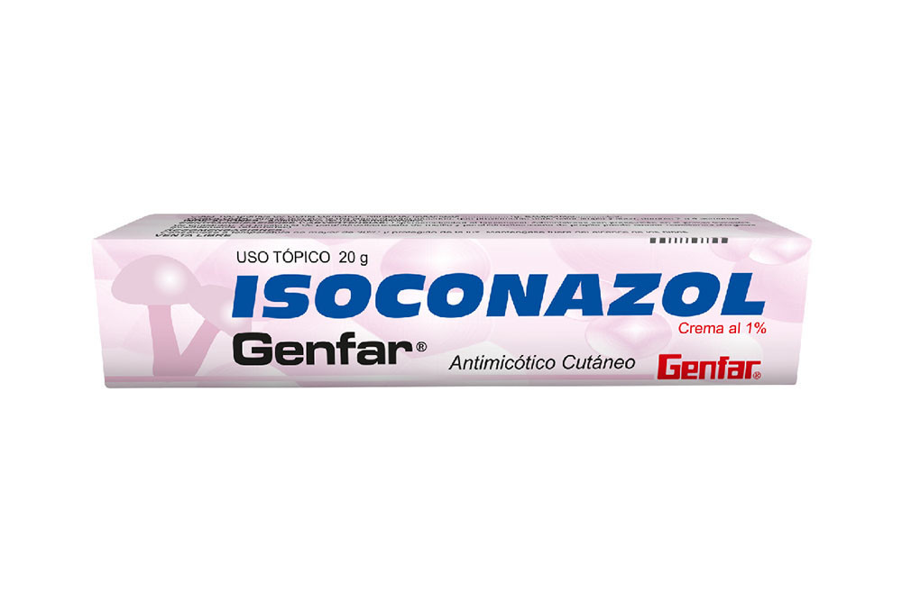 Isoconazol 1 % Caja Con Tubo Con 20 g – Antimicótico