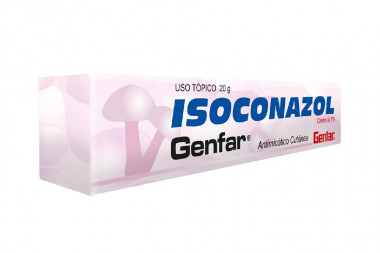 Isoconazol 1 % Caja Con Tubo Con 20 g – Antimicótico