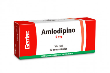 amlodipino 5 mg 10 comprimidos