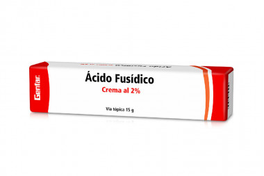 Ácido Fusídico 2 %Caja Con Tubo x 15 g Crema - Antibiotico