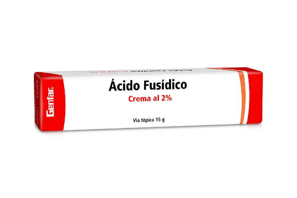 Ácido Fusídico 2% Crema Caja Con Tubo Con 15 g 