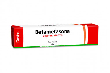 Betametasona 0.05% Ungüento Caja Con Tubo Con 40 g 