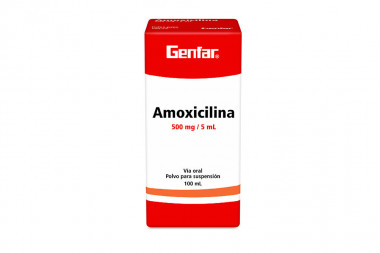 Amoxicilina 500 mg / 5 mL...