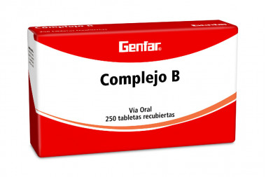 Complejo B Caja Con 250 Tabletas Recubiertas