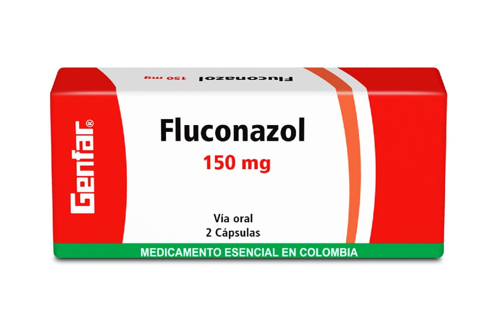 Fluconazol 150 mg Caja Con 2 Cápsulas