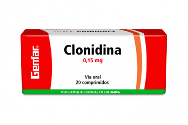 Clonidina 0.15 mg Caja Con...
