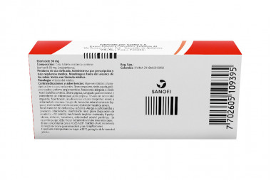 Etoricoxib 90 mg Caja Con 14 Tabletas Recubiertas