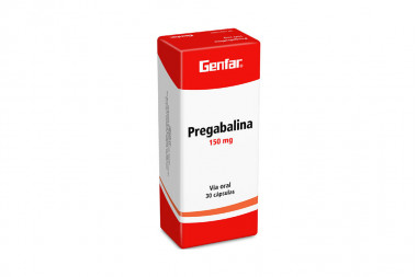 Pregabalina 300 mg Caja Con 30 Cápsulas