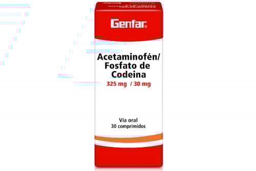 Acetaminofén 325 / 30 Mg...