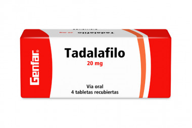 Tadalafilo 20 mg Caja Con 4...