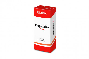 Pregabalina 75 mg Caja Con 30 Cápsulas