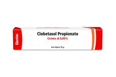 Clobetasol Propionato 0.05 % Caja Con Tubo x 30 g - Genfar