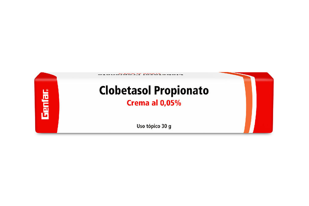 Clobetasol Propionato 0.05 % Caja Con Tubo x 30 g - Genfar