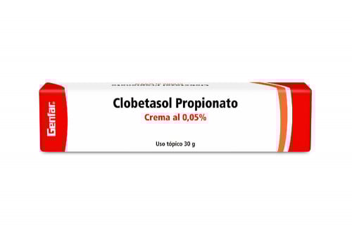 Clobetasol Propionato 0.05 % Caja Con Tubo x 30 g - Genfar