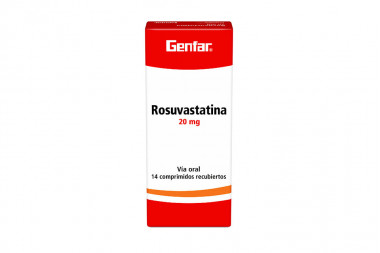 Rosuvastatina 20 mg Caja...