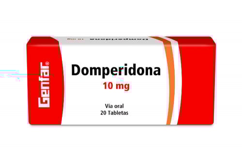 Domperidona 10 mg Caja Con 20 Tabletas
