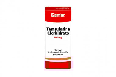 Tamsulosina Clorhidrato 0.4...