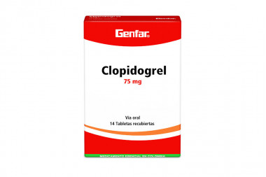 Clopidogrel 75 mg Caja Con...
