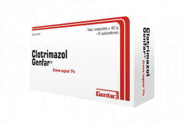 Clotrimazol Crema 1 % Caja Con Tubo Con 40 g  + 6 Aplicadores