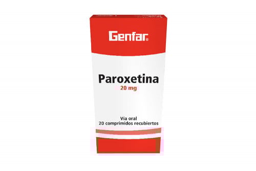 Paroxetina 20 Mg Caja Con...