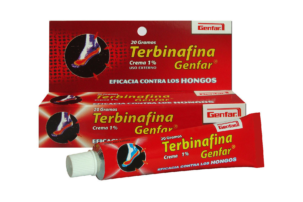 Terbinafina 1 % Caja Con Tubo Con 20 g