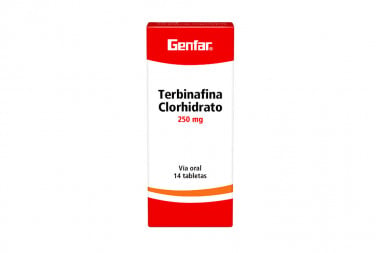 Terbinafina Clorhidrato 250...