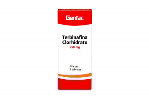 Terbinafina Clorhidrato 250...