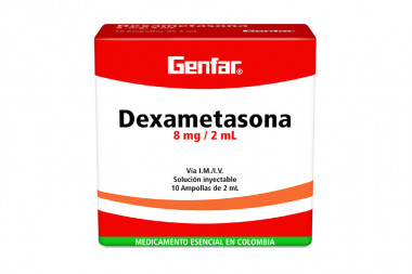 Dexametasona 8 mg / 2 mL...
