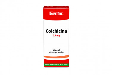 Colchicina 0.5 mg Caja x 40...
