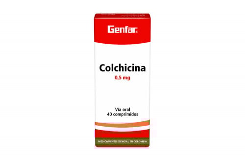 Colchicina 0.5 Mg Caja X 40...