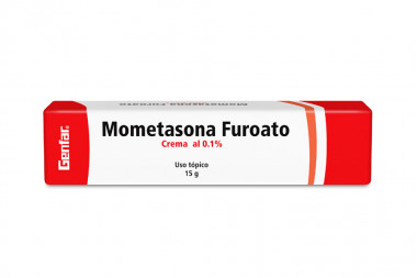 Mometasona Furoato 0.1 % Crema Caja Con Tubo Con 15 g