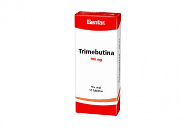 Trimebutina 200 mg Caja x 30 Tabletas – Genfar