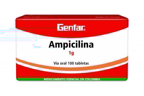 Ampicilina 1 G Caja Con 100...